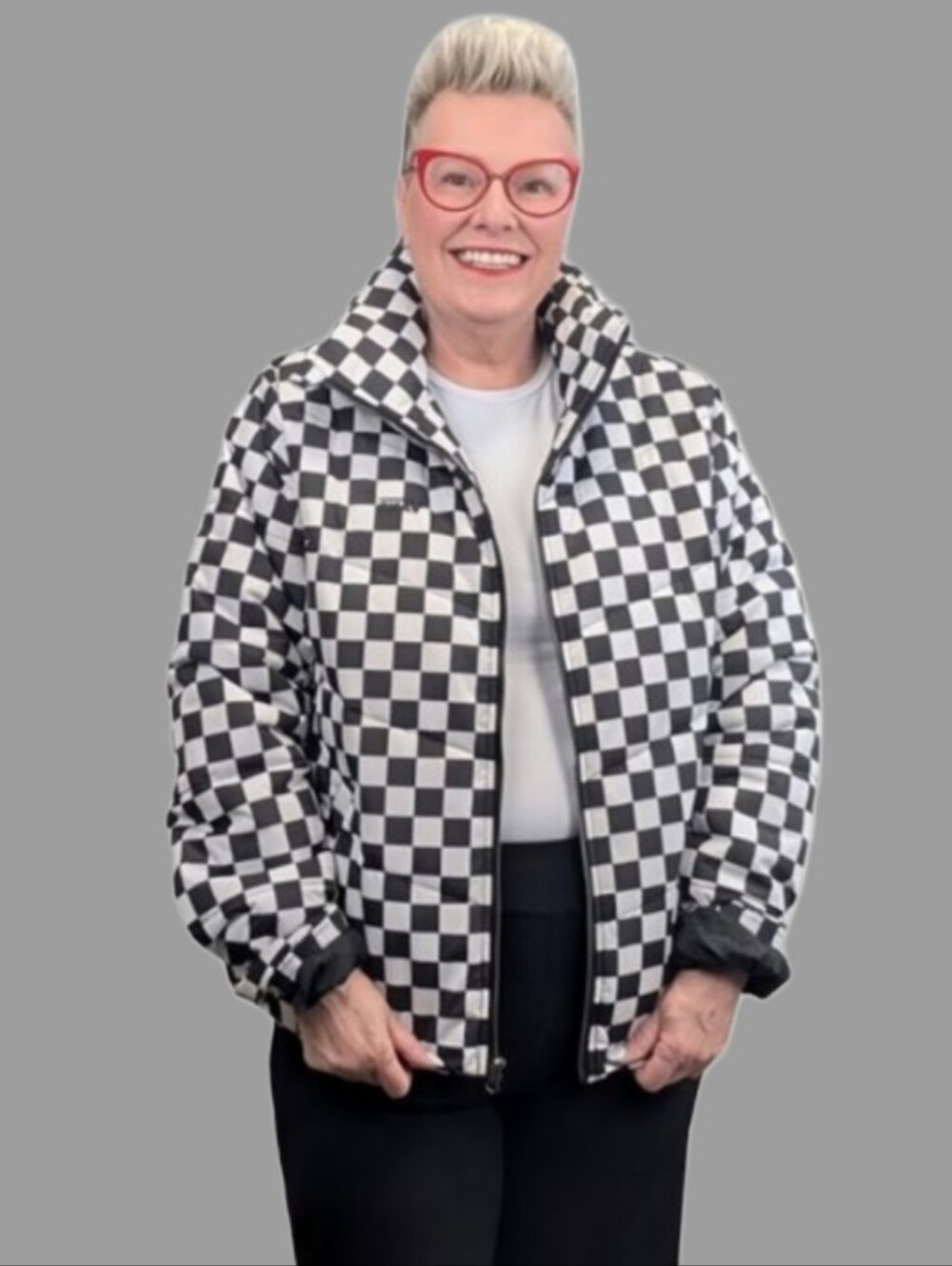 Vans Checkerboard Puffer Jacket